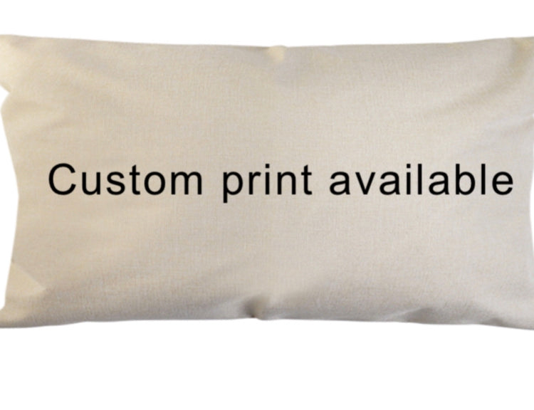 Custom Linen Pillow