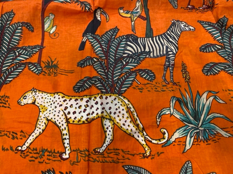 Cotton Pajamas Jungle Print 4 Colours Available