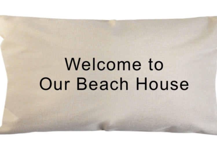 Custom Linen Pillow