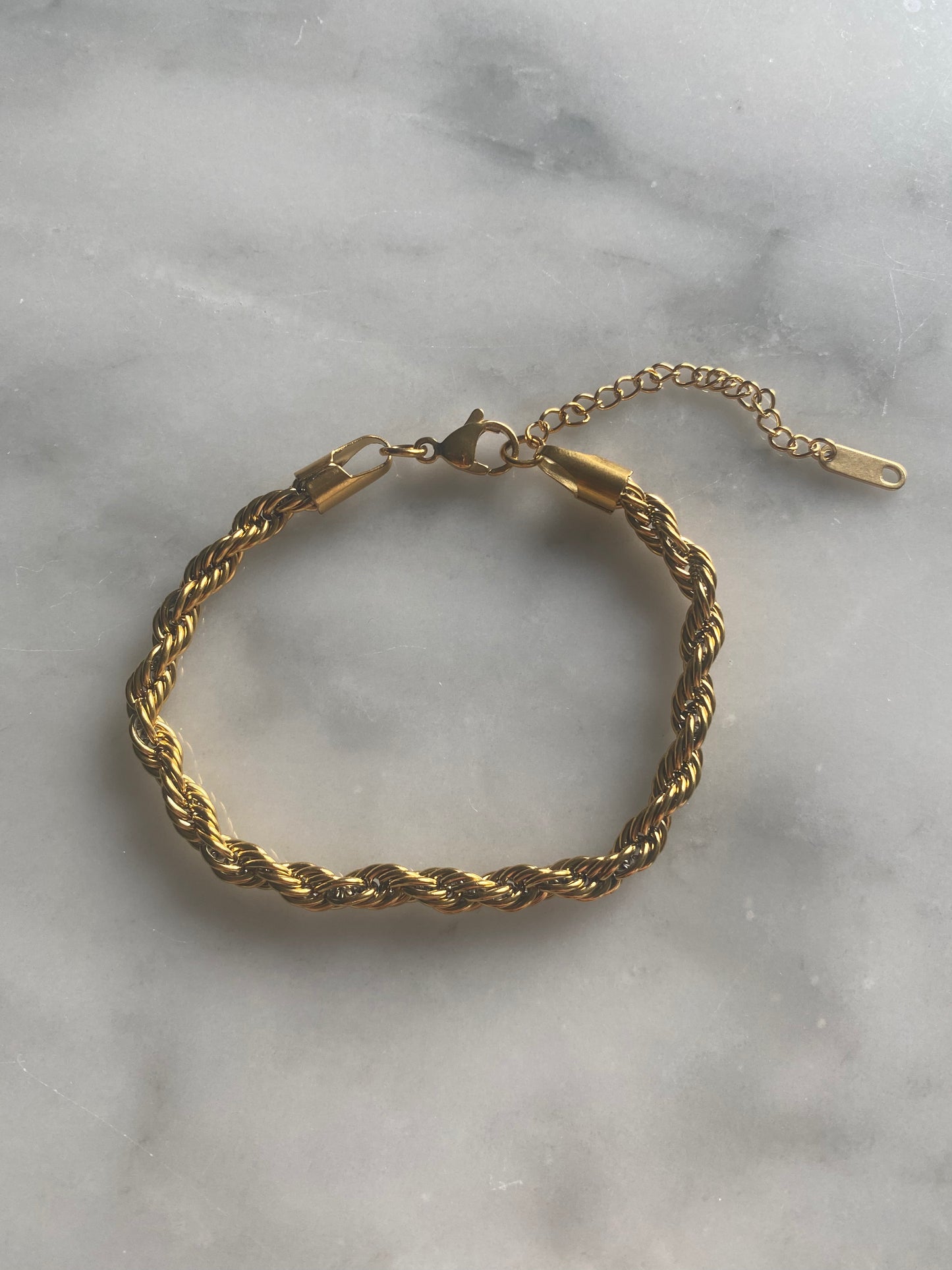 Gold Rope Bracelet