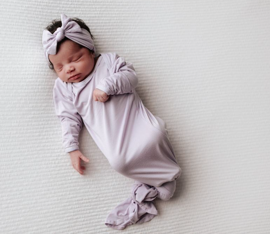 Knotted Baby Gown