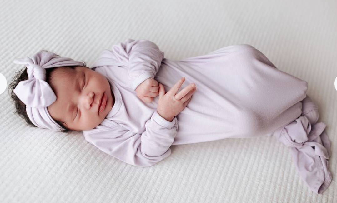 Knotted Baby Gown
