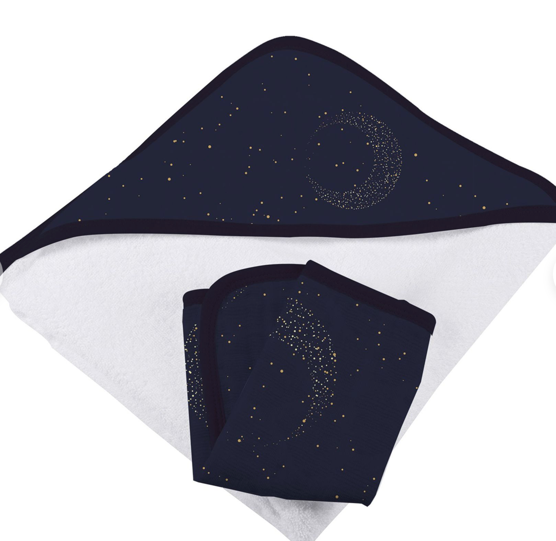 Hooded Towel & Washcloth Set