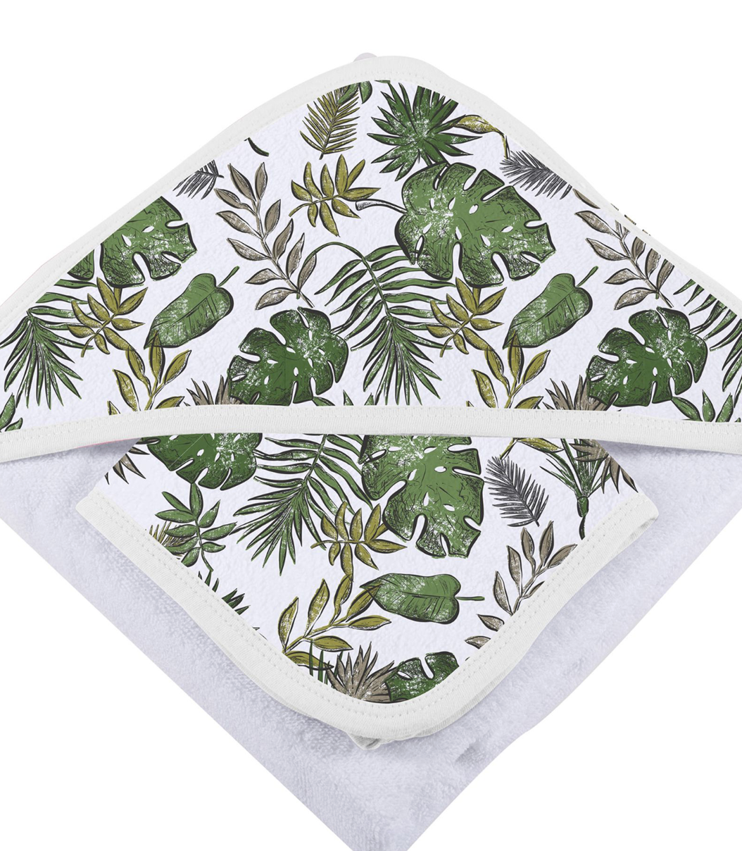 Hooded Towel & Washcloth Set