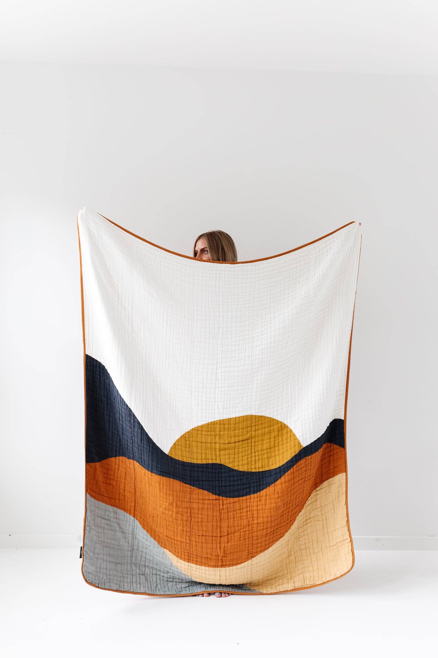 Clementine Kids - Large Sunset Throw Blanket