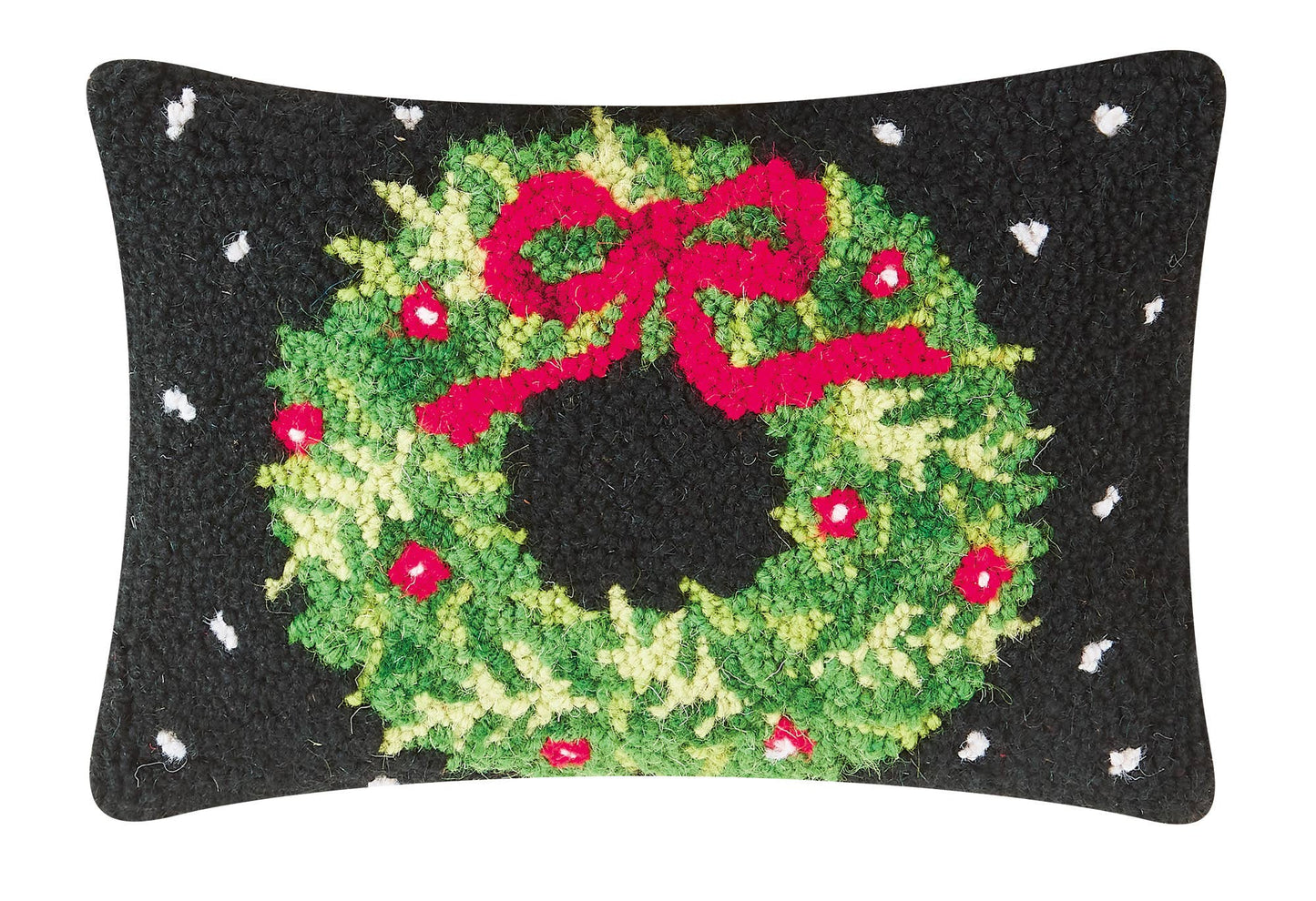 Peking Handicraft - Holiday Wreath Hook Pillow
