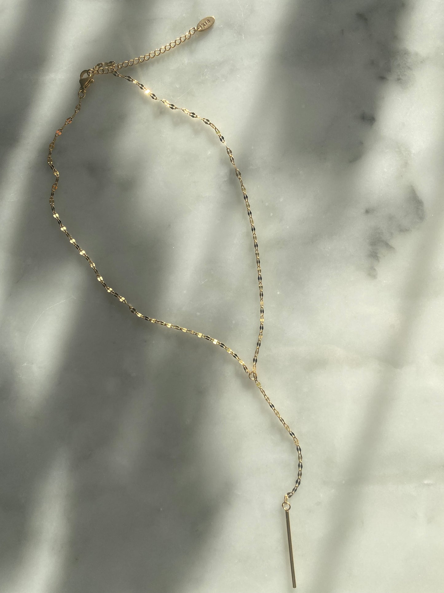 Straight Pendant Twisted Chain