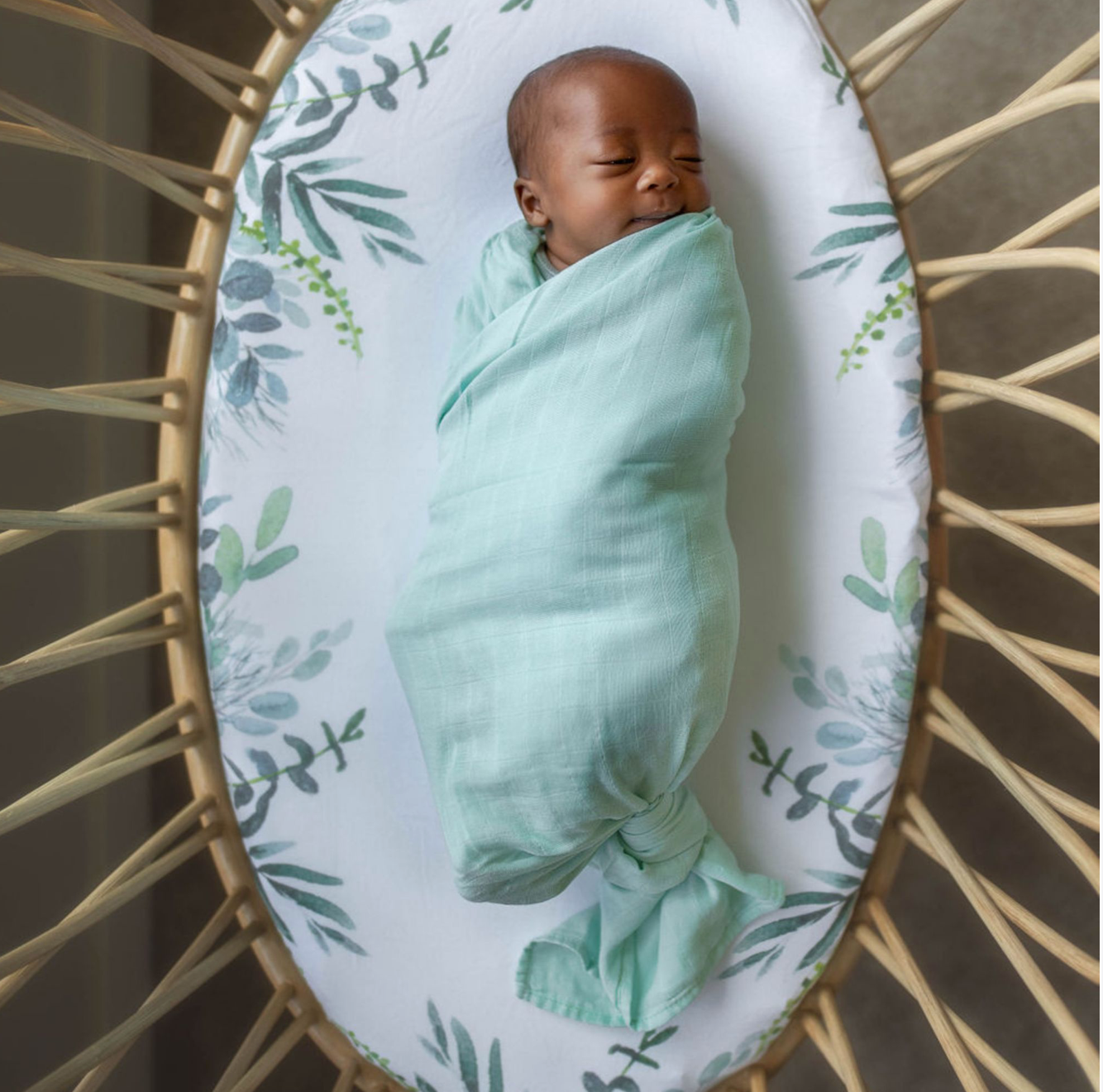 Muslin Swaddle Blanket Nest Sparrow